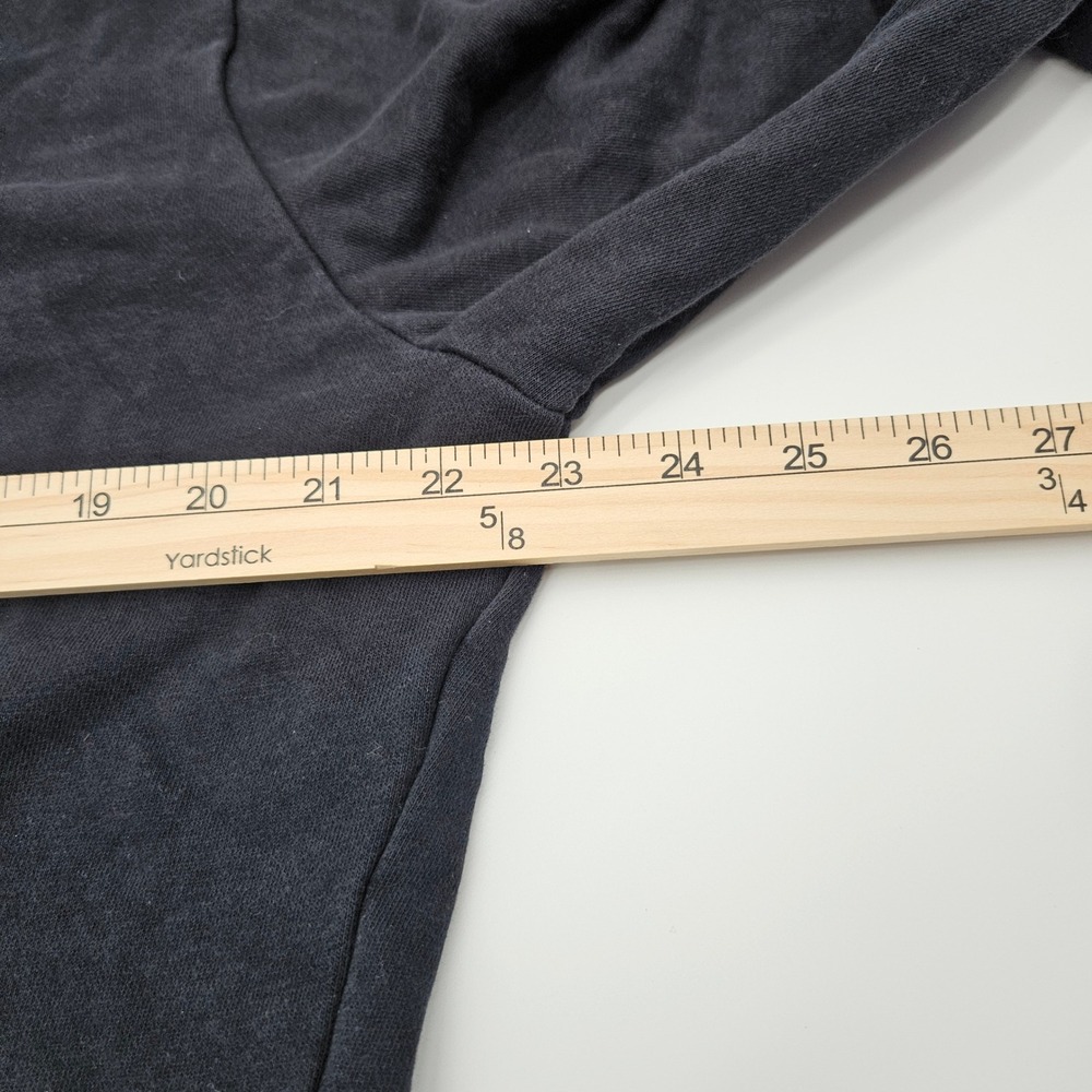 Champion Black Crewneck Sweatshirt‎ Mens Large Logo Spellout Casual Athleisure - Picture 6 of 7